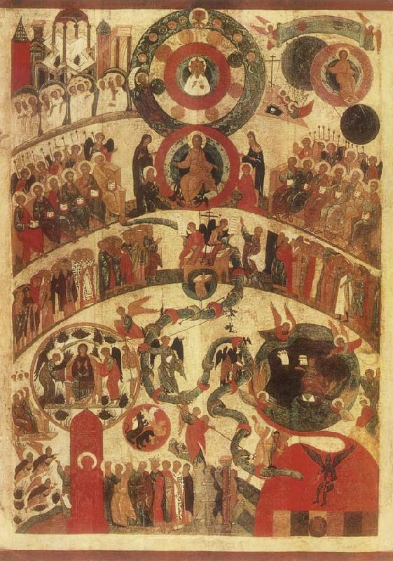 unknow artist THe Last Judgement Novgorod School